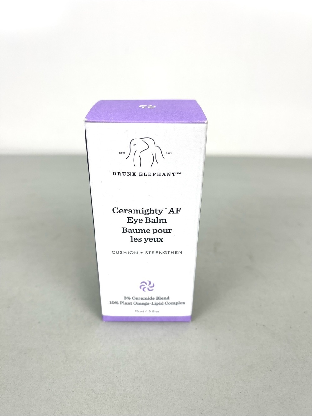 Drunk Elephant Creamighty AF Eye Balm NEW .5fl OZ 15 ML Eye Cream with Ceramides